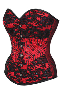 Beautiful Couture-Korsett, rot