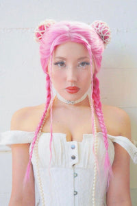 Überbrust-Korsett mit Lochstickerei und zusammengezurrtem Brustabschluss, aus Baumwolle, weiß