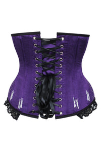 Longline Violet Underbust With Flossing