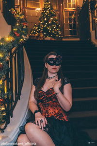 Beautiful Couture-Korsett, rot
