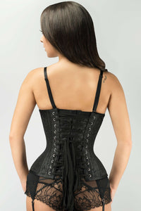 Corset Story WT-025 Beautiful Noire Waist Training Underbust Corset- Longline