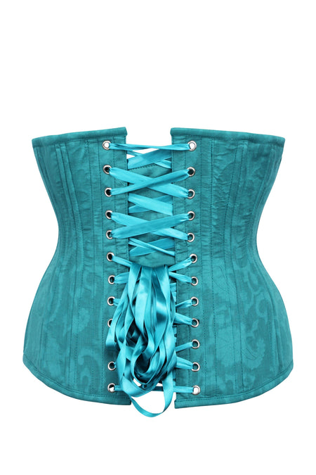 Corset Story BC-013 Teal Brocade Underbust