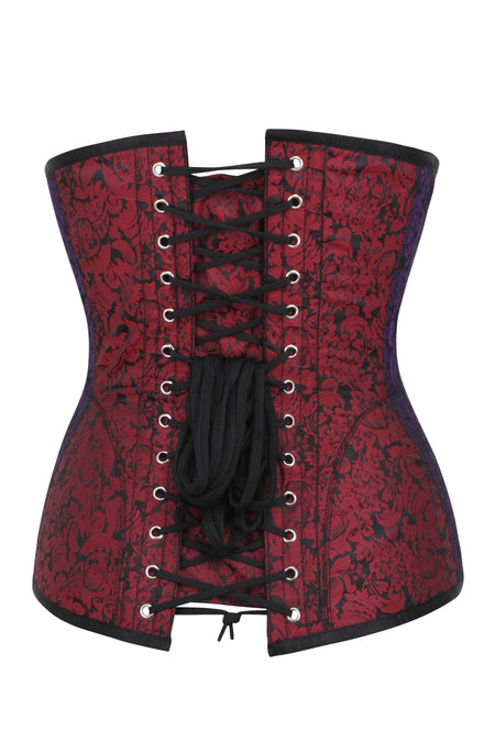 Corset Story BC-018 Multi-coloured Brocade Underbust Longline