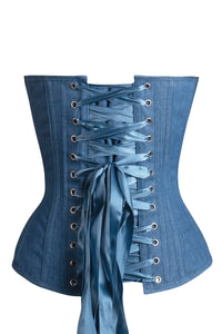 Corset Story EXP018 Denim Expert Waist Training Overbust