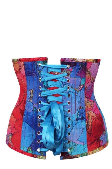 Corset Story MY-646 Kaleidoscopic Exposed Petal Underbust Corset