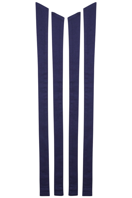 Dahlia Strap in sommerlichem Marineblau, aus Viskose