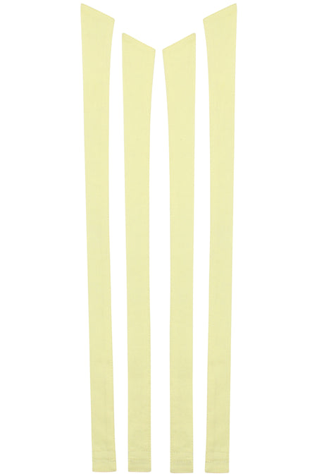 Dahlia Strap in der Farbe Zitronensorbet, aus Baumwolle