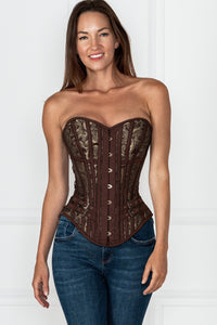 Corset Story WTS817 Steampunk LARP Overbust Corset with buckles