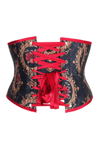 Baroque Rose Underbust Corset – Elegance with an Edge