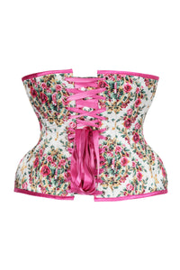 Victorian Rose Garden Underbust Corset – A Romantic Floral Fantasy