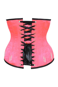 Longline Hot Pink Underbust With Flossing