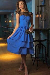 Corset Story SDS015 Powder Blue Corset Dress