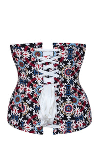 Corset Story CSFT166 Mosaic Tile Longline Underbust Corset