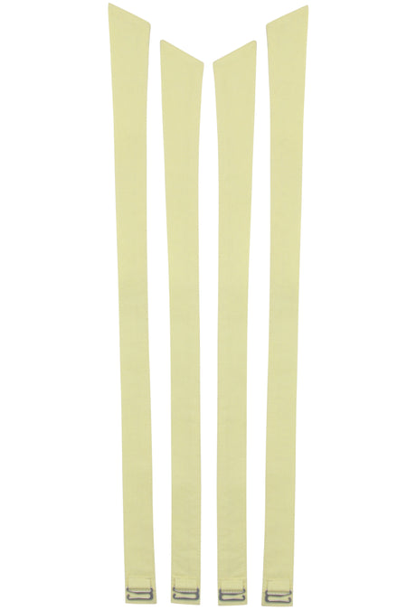 Dahlia Strap in der Farbe Zitronensorbet, aus Baumwolle